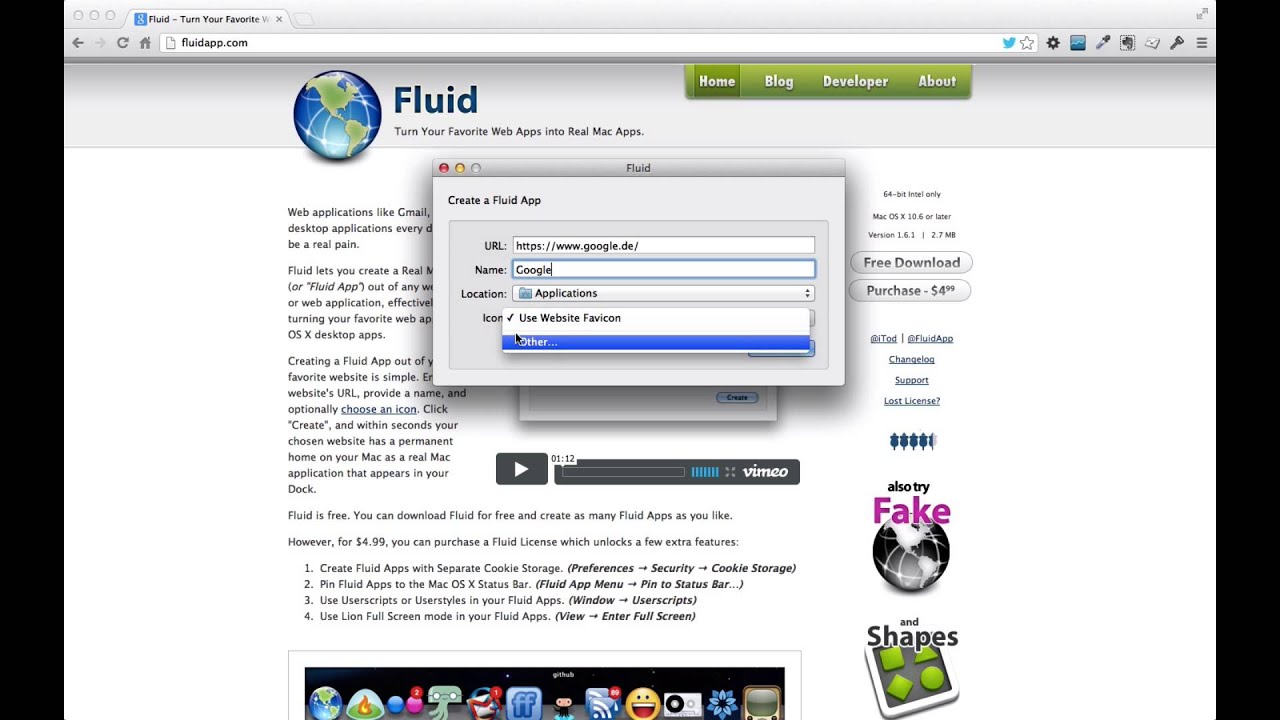 Fluid for mac